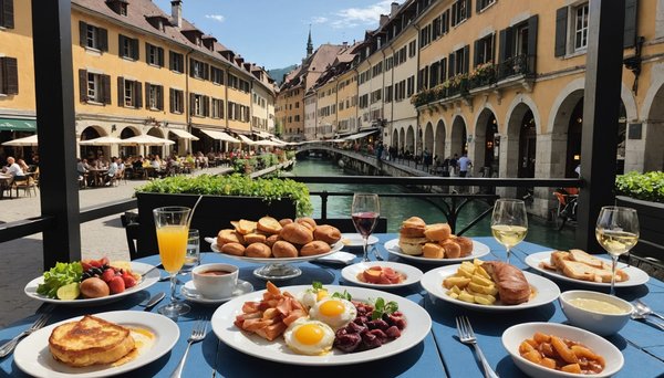 Brunch savoureux à annecy : délices chaque matin !